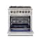 Forno Capriasca Titanium Professional 30In. Freestanding Dual Fuel Range FFSGS6187-30 - alternate 6